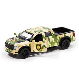 Автомодель TechnoDrive Ford F-150 Svt Raptor, мілітарі (250296) - мініатюра 4