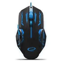 Миша Esperanza MX403 Apache USB Black-Blue (EGM403B)