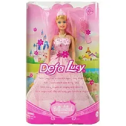 Лялька Defa Lucy Bambi 6091 Наречена Рожеве плаття
