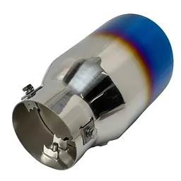Насадка на подвійний глушник Vitol 178 x 102 x 76 мм Хром (НГ-1013-BL) - мініатюра 2
