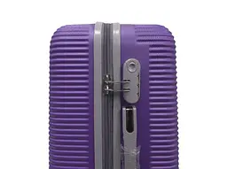 Валіза середня M ABS-пластик Milano bag 004 66×44×28,5см 75л Фіолетовий - мініатюра 5
