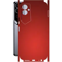 Защитная пленка StatusSKIN для Tecno Pova Neo 2 Корпус Винил красная матовая