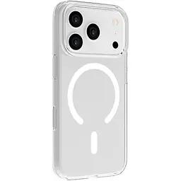 Чохол iLera GhostCase Camera Button with MagSafe для Apple iPhone 17 Pro Transparent (iLGCAClCaBk17Pr) [150399]