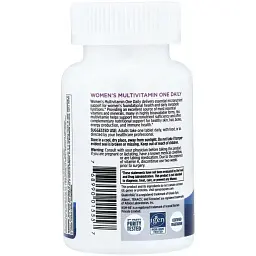 Мультивітамін Nordic Naturals Мультивітаміни для жінок, Women's Multivitamin, One Daily, 30 таблеток (NOR-01555) - мініатюра 5