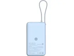 Зовнішній акумулятор (Power Bank) Xiaomi 10000mAh 67W Ice Blue (BHR08NZGL) - мініатюра 2