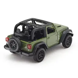 Автомодель — Jeep Wrangler Rubicon 2021 (зелений) - мініатюра 6
