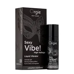 Рідкий вібратор Sexy Vibe Інтенсивність вібрації: сильна 15 мл Orgie (Бразилія-Португалія)