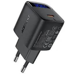 МЗП Acefast A115 PD30W GaN (1USB-C) + кабель Type-C to Type-C Black - мініатюра 2