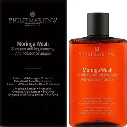 Шампунь Philip Martin's Moringa Wash для защиты волос от воздействия окружающей среды 320 мл