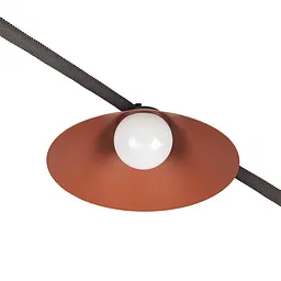 Трековий світильник LED Levistella 78012-BL06 ORG, 12W, 4000K, терракотовий, для текстильної трекової системи