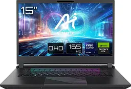 Ноутбук Gigabyte AORUS 15 BKG 2024 Core Ultra 7 155H/4.8 ГГц/RTX 4060/8 ГБ.16/1000 ГБ Refurbished