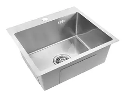 Кухонна мийка Rea Leo 50 500x450 мм nickel brushed ZLE-06003 - мініатюра 4