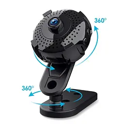 Портативна відеокамера RIAS L27 Mini WiFi Black - мініатюра 3