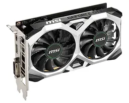 Відеокарта MSI GTX 1650 4GB Ventus XS OCV3 (GTX 1650 D6 VENTUS XS OCV3) (GDDR6, 128 bit, PCI-E 3.0 x16) FR - мініатюра 2