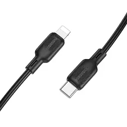 Дата кабель Borofone BX113 Lenny Type-C to Lightning 27W (2m) Black - мініатюра 4