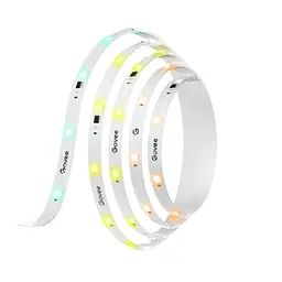 Світлодіодна стрічка Govee RGBIC Basic Wi-Fi + Bluetooth LED Strip Light With Protective Coating 10м Білий (H619C3D1) - мініатюра 3