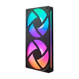 Кулер до корпусу NZXT F240 RGB Core Fan (Single Frame) - Black (RF-U24HF-B1) - мініатюра 3
