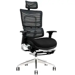 Офісне крісло GT Racer чорне (X-802L Black (W-21 B-41))