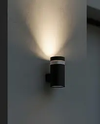Вуличний світильник Azzardo AZ5217 Jason LED 1x9W 4000K 800Lm IP65 чорний - мініатюра 2