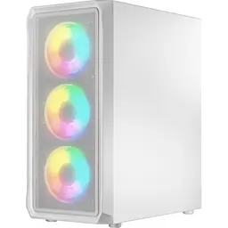 Корпус LogicConcept PORTOS MESH+GLASS ARGB White без БП (AT-PORTOS-20-0000000-0002) - мініатюра 4