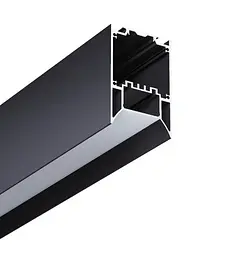 LED профіль підвісний з розсіювачем PC матовий опал, 2м KLOODI KLP5075MC 2