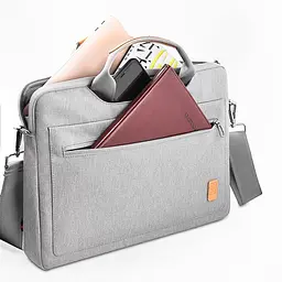 Сумка для ноутбука Wiwu Pioneer Handbag for MacBook 14" Grey [68957] - мініатюра 4
