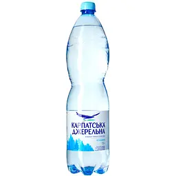 Вода мінеральна Карпатська Джерельна негазована 1.5 л (168607) - мініатюра 4