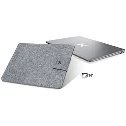 Чохол до ноутбука Vinga 14" NSF140 Gray (NSF140GY) - мініатюра 4