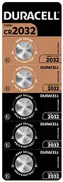 Батарейка Duracell CR2032 DSN уп. 5шт. (6829496) - мініатюра 2