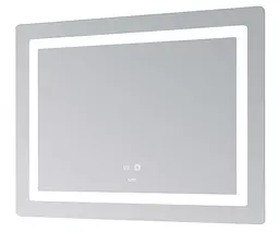 Дзеркало Lidz Kubis (KU2) 800х600 мм з LED-підсвічуванням Touch LD78LF9048060 - мініатюра 5