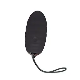 Віброяйце Adrien Lastic Ocean Breeze 2.0 Black, пульт ДК, дуже потужний мотор, 10 віброрежимів - мініатюра 1
