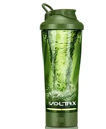 Шейкер спортивний електричний VOLTRX VortexBoost 600 мл Tritan Green (Vortex_Green) - мініатюра 1