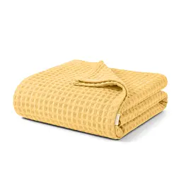 Плед-покривало Cosas Greek Waffle Summer вафельне 110х140 см (Blanket_21Summer_GreekWaffle_110x140)