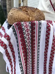 Ранер-рушник Ecotton Етно 35x150 см в українському етно-стилі білий (25324) - мініатюра 4