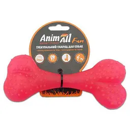 Іграшка AnimAll Fun кістка коралова 15 см