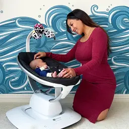 Крісло-гойдалка 4moms mamaRoo 5.0 grey classic (2001003) - мініатюра 10