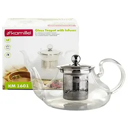 Чайник для заварювання Kamille KM-1601 600 мл - мініатюра 4