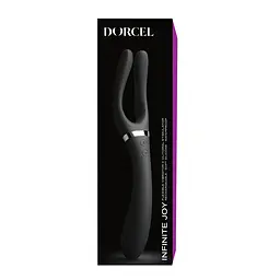 Гнучкий універсальний вібратор Dorcel Infinite Joy 28.2 см чорний - мініатюра 11