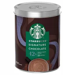 Гарячий шоколад Starbucks Signature Chocolate 42% Какао ж/б 330г