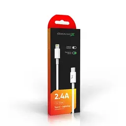 Дата кабель USB-C to Lightning 1.0m12W CL-03W White Grand-X (CL-03W) - мініатюра 3