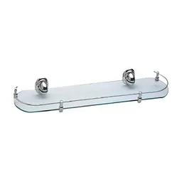 Поличка скляна з обмежувачем ZERIX LR1507 (LL1406)