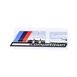 Емблема напис M5 competition для BMW хром пластик (на скотчі) - мініатюра 2