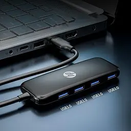 Концентратор HP USB 3.0 to 4xUSB 3.0 (HP_DHC-CT110) - мініатюра 4