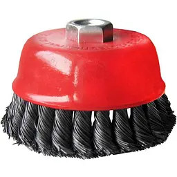 Щітка торцева MASTER TOOL d=75 вита (19-7007)