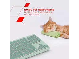 Клавіатура Canyon OnType 10 Green (CNS-HKB10GR) - мініатюра 8