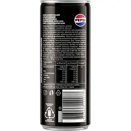 Напій Pepsi Cola Max безалкогольний сильногазований з/б 0.33 л - мініатюра 2