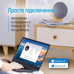 WiFi-адаптер ColorWay Wi-Fi 2.4 ГГц, 5 ГГц (CW-AD-W2) - мініатюра 10