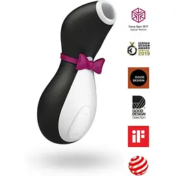 Вакуумний стимулятор Satisfyer Penguin - мініатюра 5