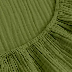 Простирадло на резинці муслін Cosas Avocado 200х200х20 см (020Muslin_Avocado_200x200x20) - мініатюра 4