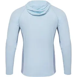 Реглан Favorite Hooded Jersey Basic L Sun protect Light blue - мініатюра 3